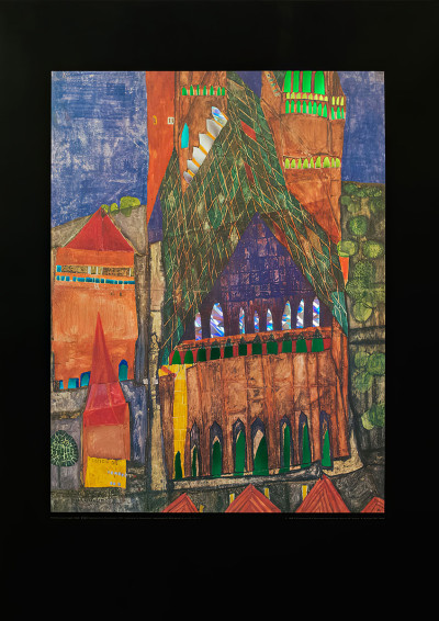Katedralen 1 af Friedensreich Hundertwasser